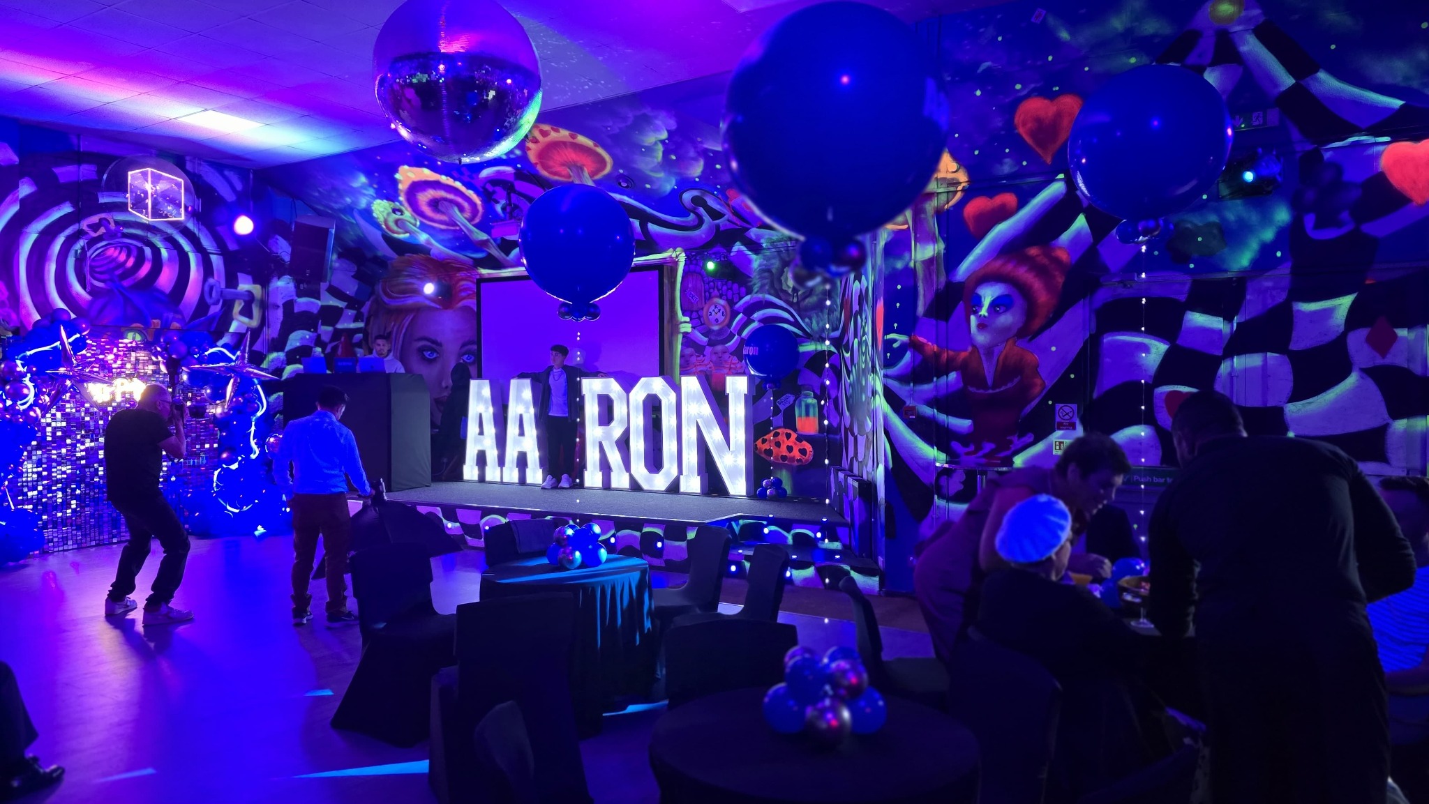DJW Events decorated for a private party
