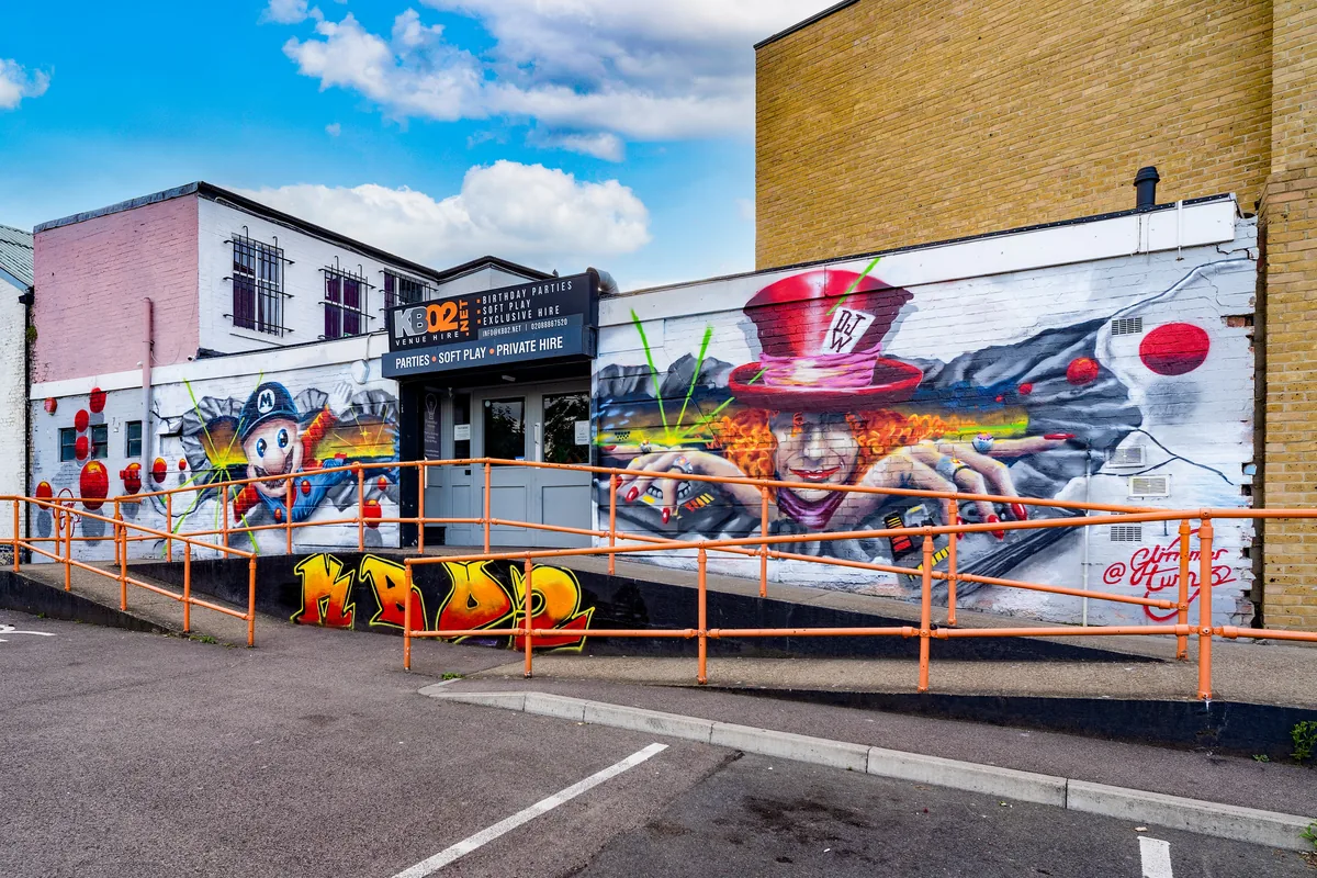 DJW Events exterior artwork